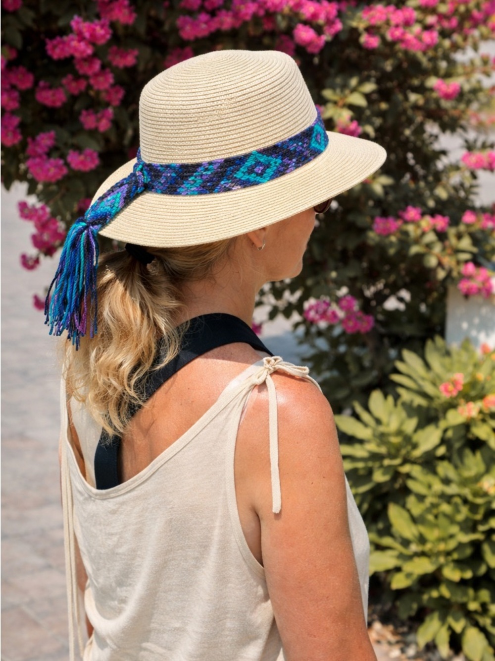 NEW HANDMADE IN MEXICO WOVEN HAT BAND